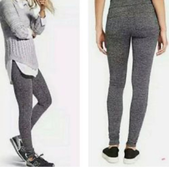 Athleta High Waist, Metro Herringbone Leggings Size Meduim - Picture 2 of 12